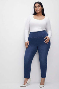 Navy Blue Light Fade Straight Fit Jeans