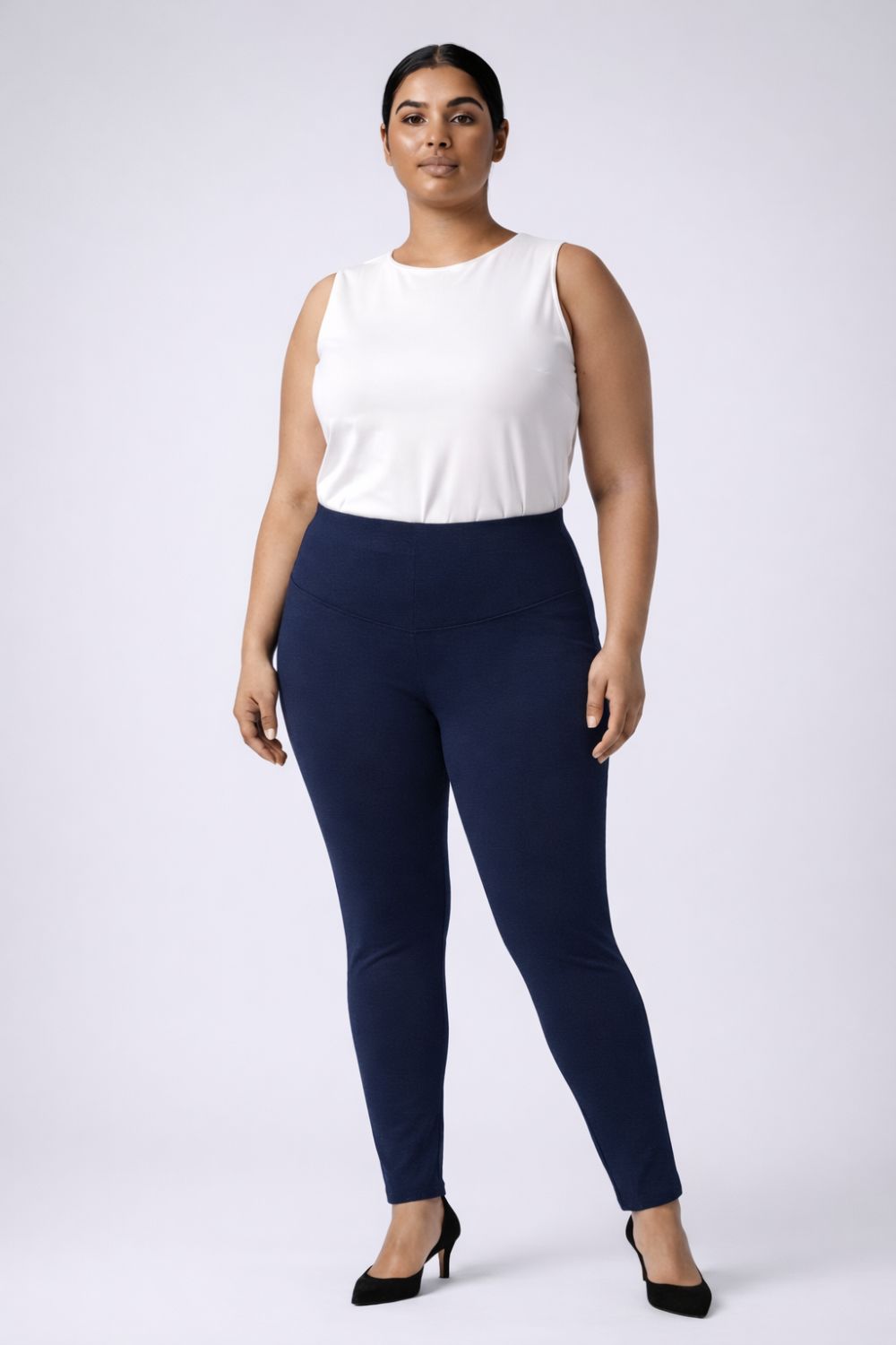Navy Essential Tummy Shaper Jegging