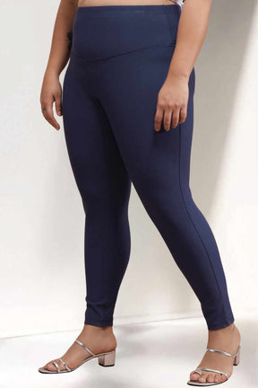 Denim Blue Tummy Tucker Jeggings