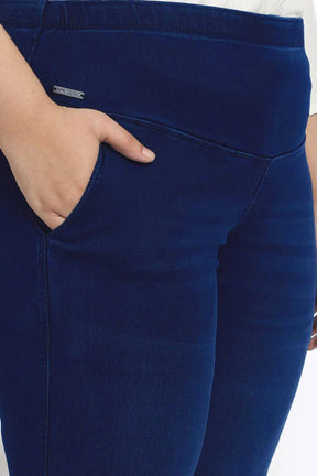 Navy Blue Light Fade Straight Fit Jeans