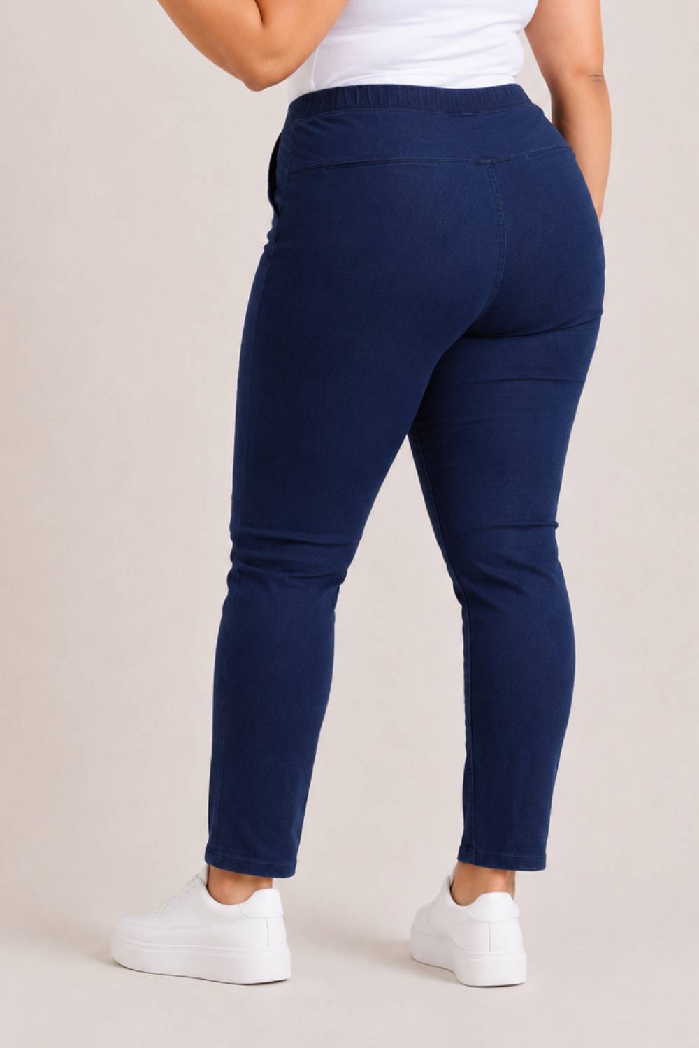 Navy Blue Light Fade Straight Fit Jeans