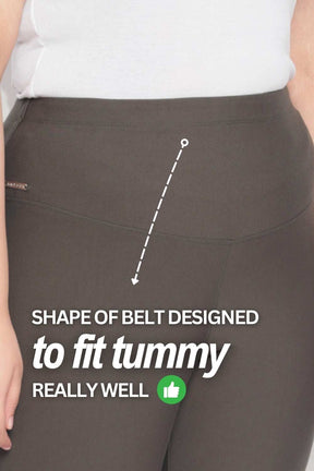 Olive Essential Tummy Shaper Jegging