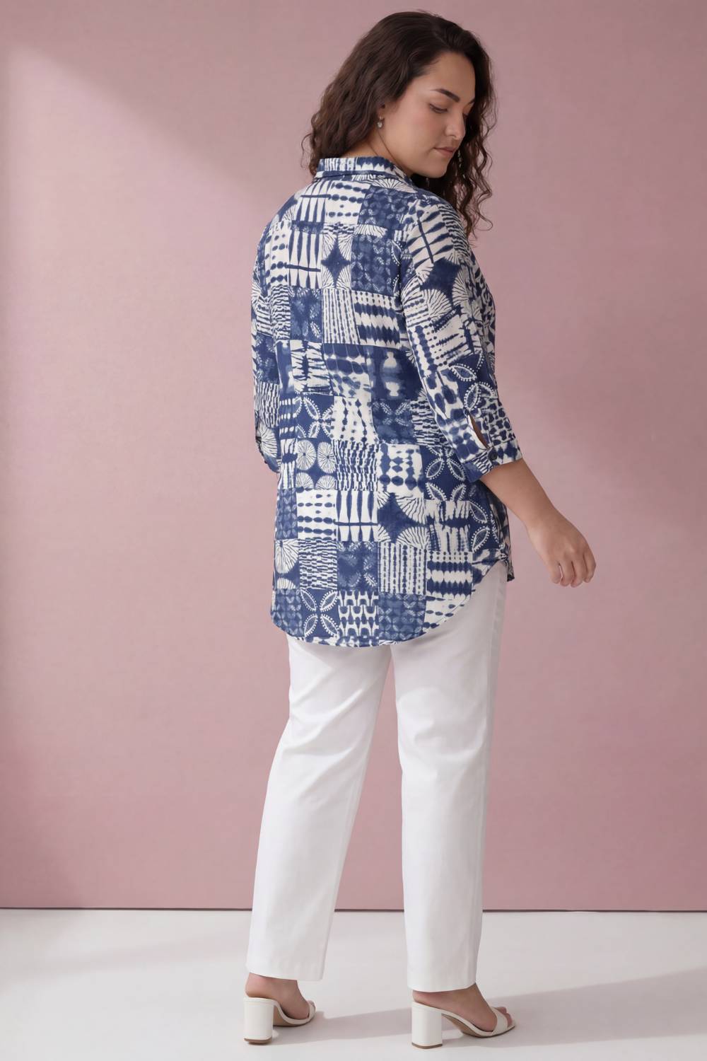 WildBlue Floral Print Top