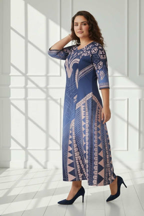 Blue Ombre Knight Queen Dress