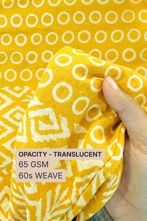 Radiant Ring Cotton Blend Fabric 56 Inches Width