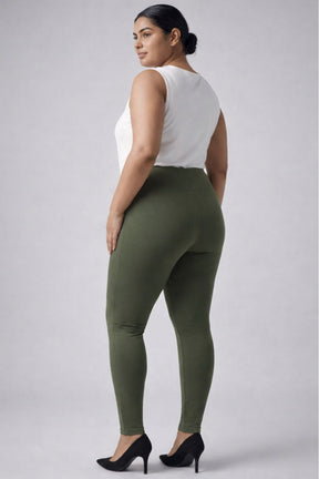 Olive Essential Tummy Shaper Jegging