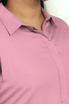 Plus Size Pink Womens Shirt