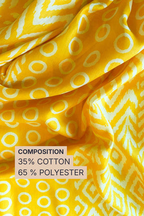 Radiant Ring Cotton Blend Fabric 56 Inches Width