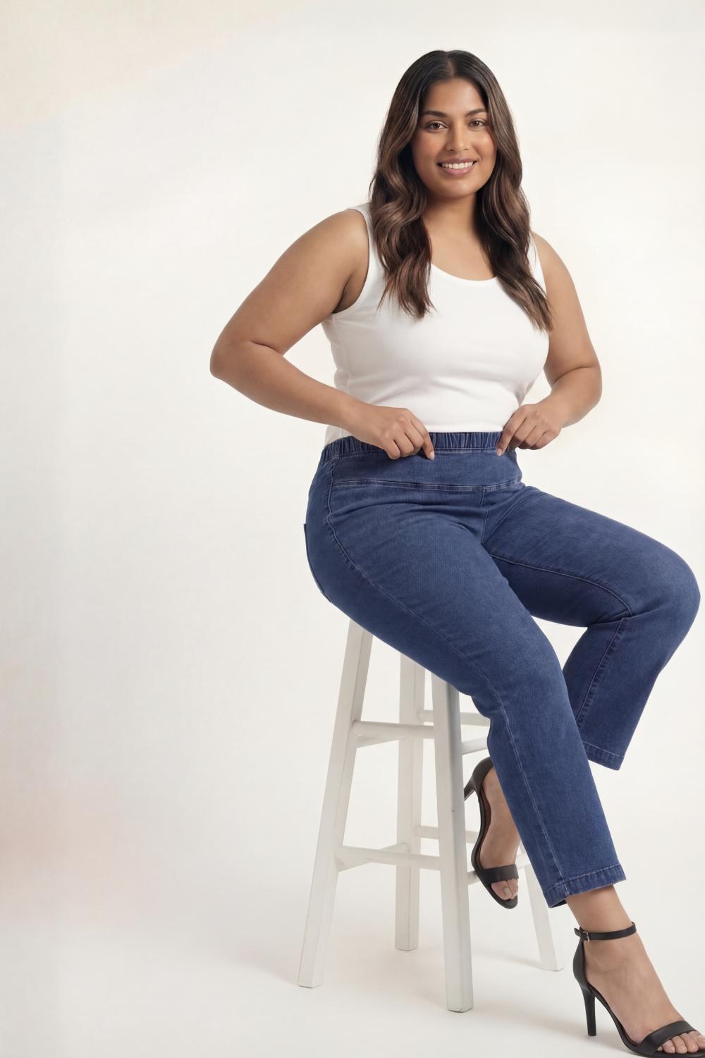 Yale Blue Straight Jeans