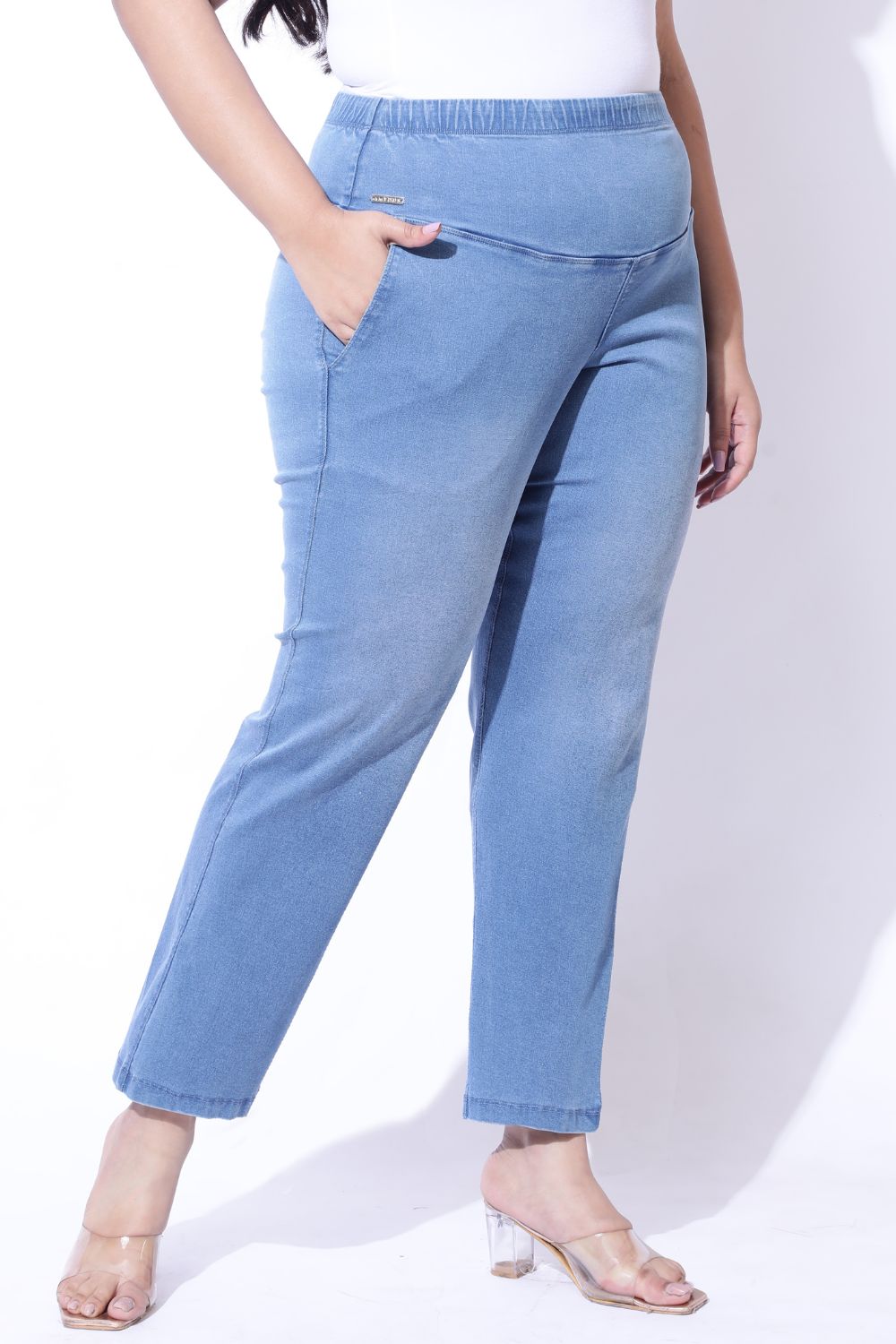 Buy Blue Light Fade Straight Fit Jeans