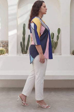 Modern Art Centre Pleat Top