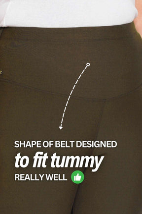 Olive Essential Tummy Shaper Jegging