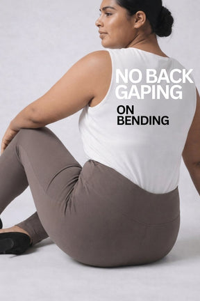 Taupe Tummy Tucker Jeggings