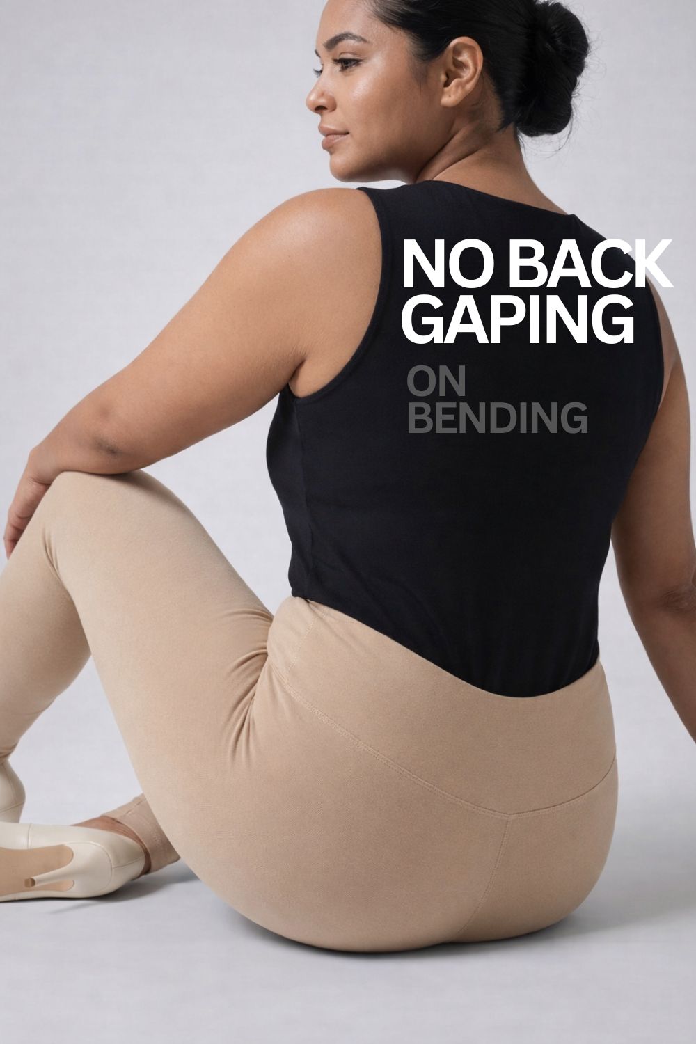 Cream Tummy Tucker Jeggings for Women