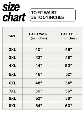 Plus Size Black Tummy Shaper Shorts