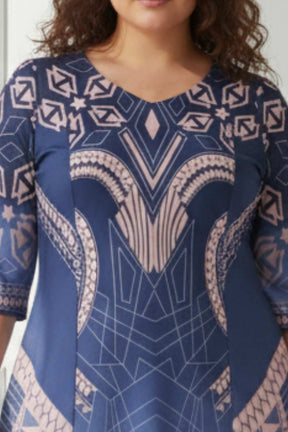 Blue Ombre Knight Queen Dress