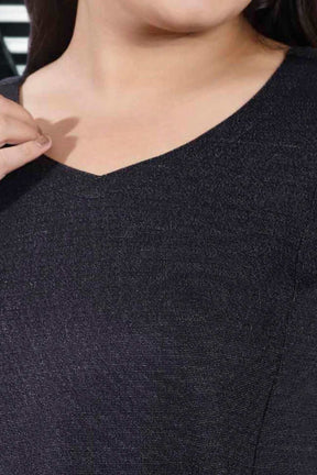 Plus Size Black Party Dress