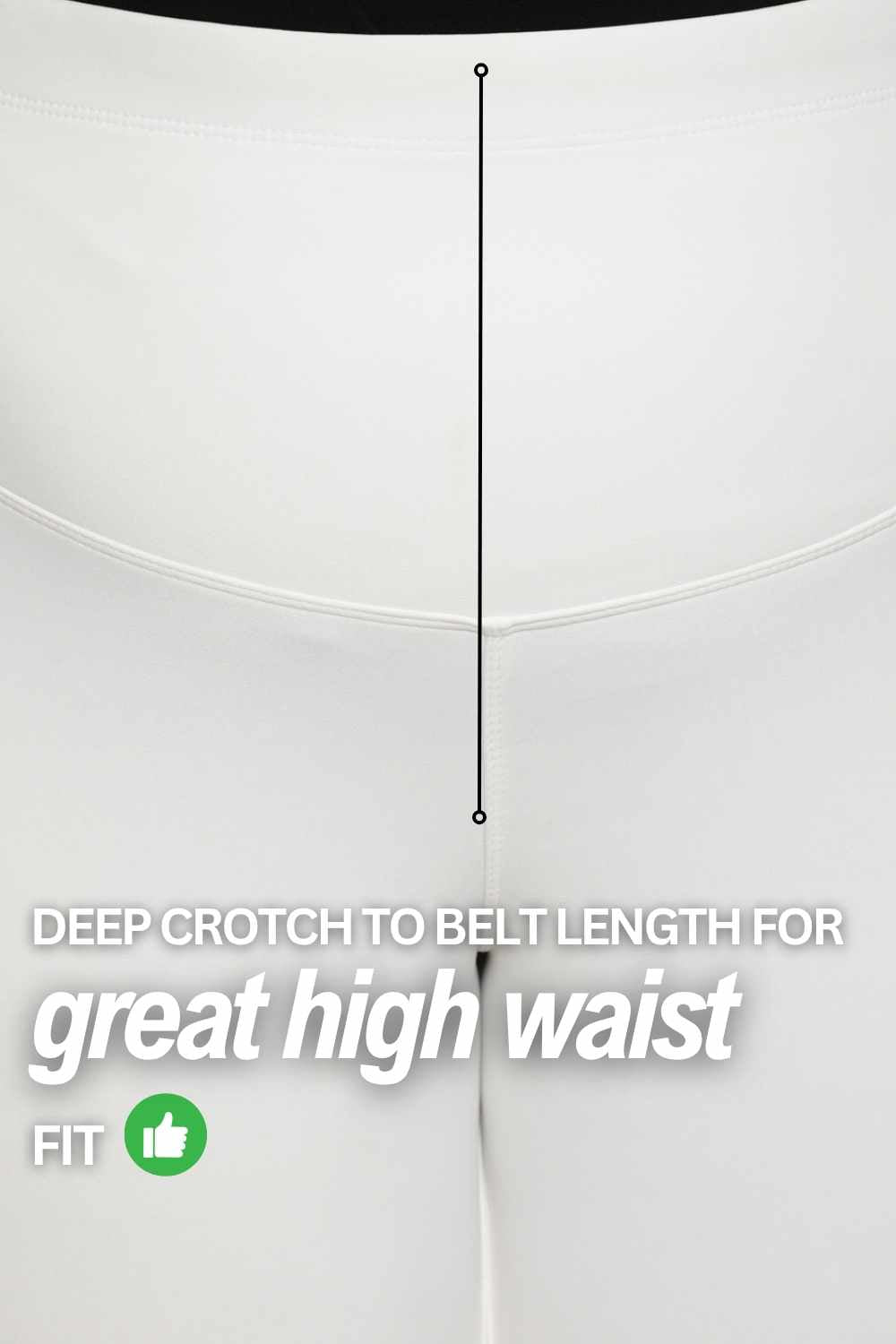 Comfortable Plus Size High Waist White Jeggings