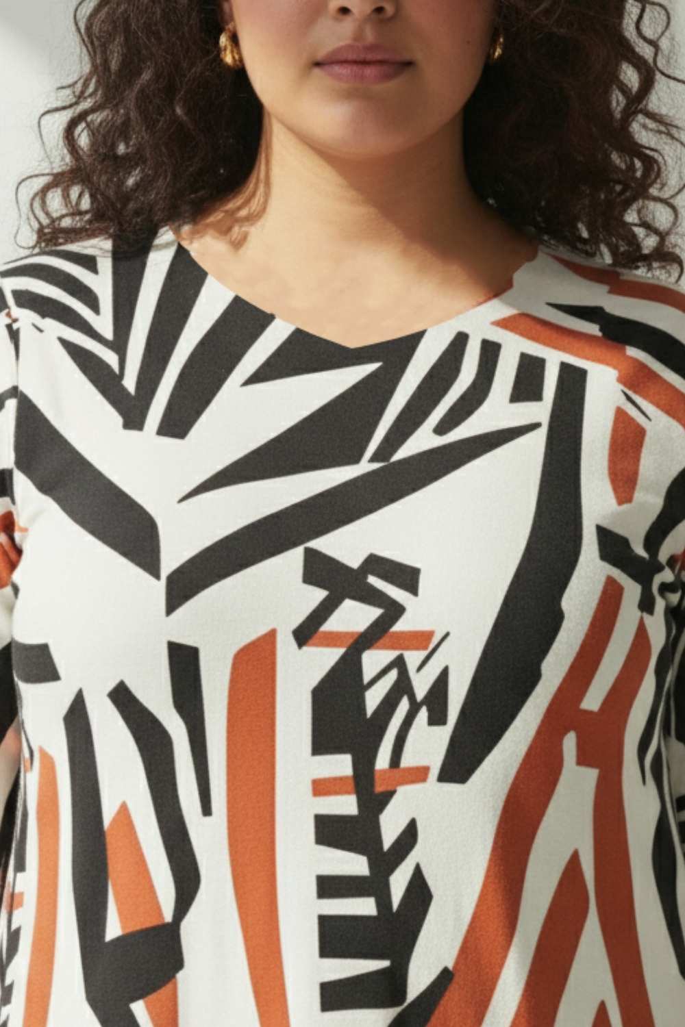 Plus Size Havana Printed Dress