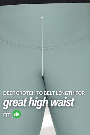 Plus Size Mint Green Tummy Shaper Flare Pants