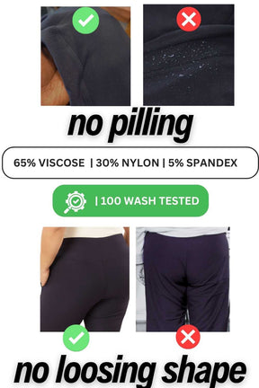 Navy New Fit Tummy Tucker Crop Pants