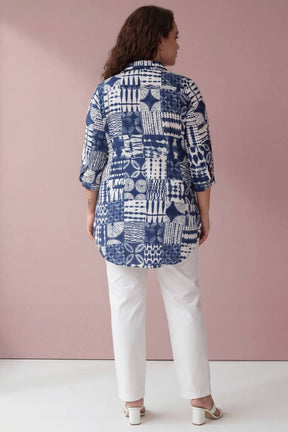 WildBlue Floral Print Top