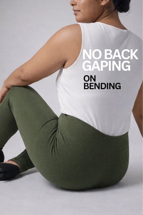 Olive Essential Tummy Shaper Jegging