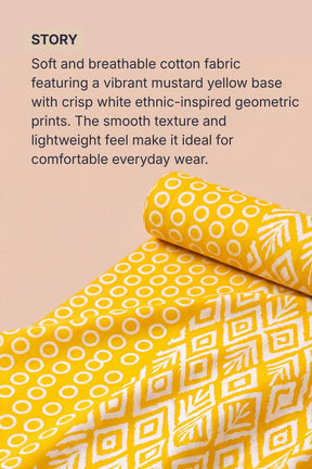 Radiant Ring Cotton Blend Fabric 56 Inches Width