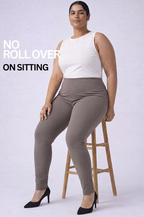 Taupe Tummy Tucker Jeggings