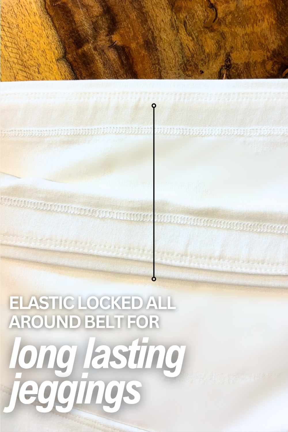 Plus Size High Waist White Jeggings for Women