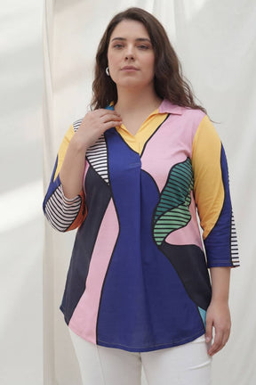 Modern Art Centre Pleat Top
