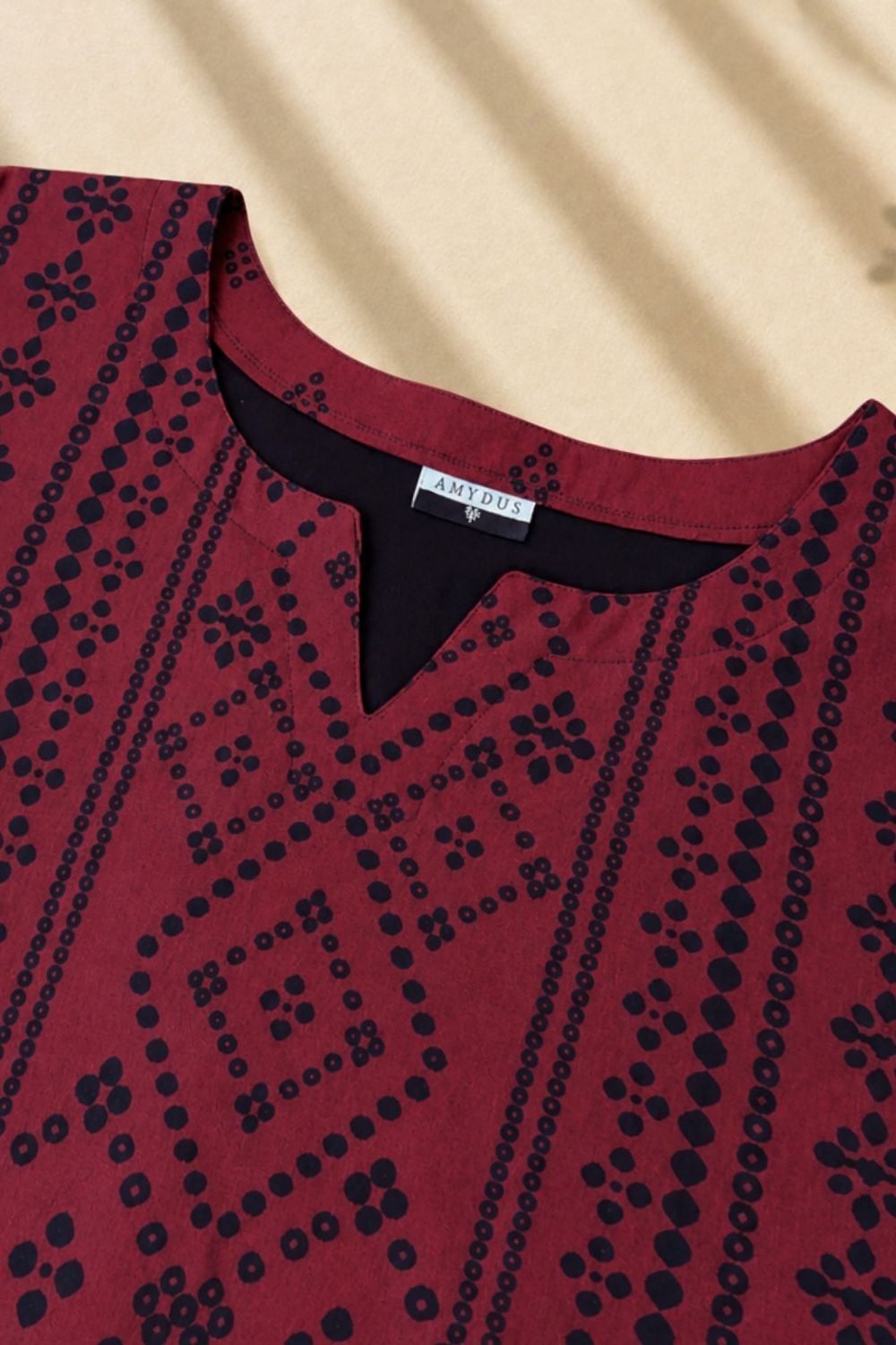 Plus Size Ethnic Motif Straight Georgette Kurta