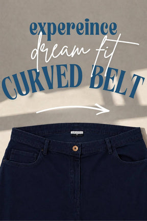Plus Size Straight Fit Deep Navy Blue Jeans