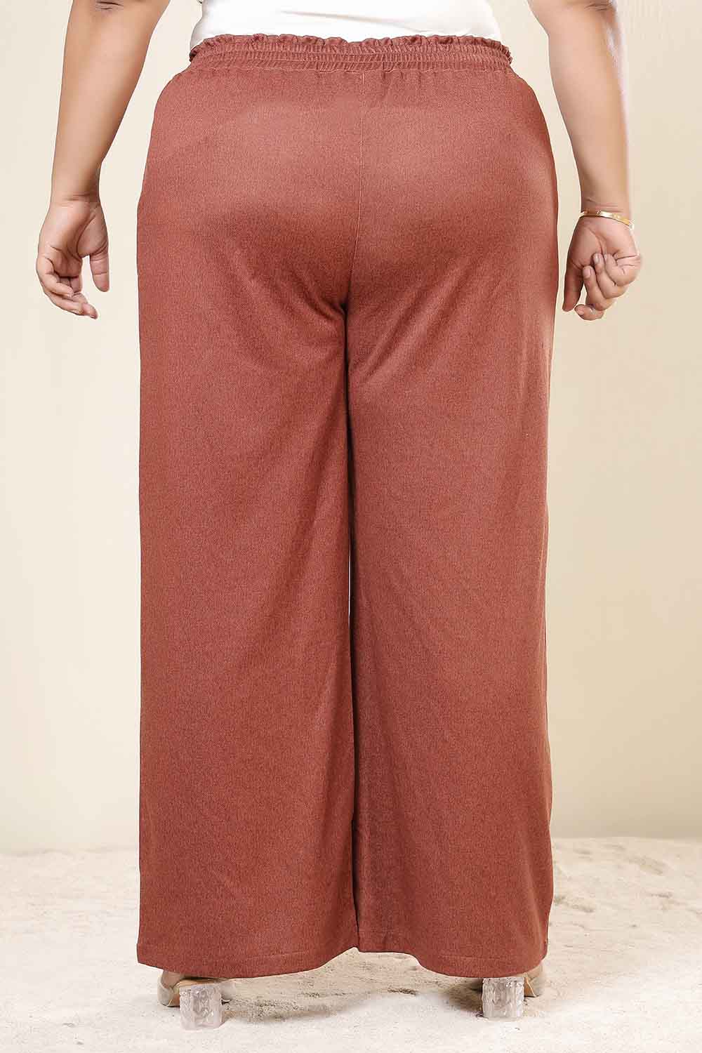 Plus Size Rust Top SnugWeave™ Coord Set