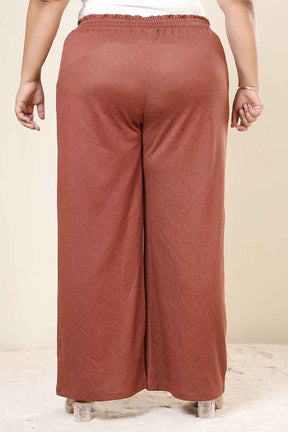 Plus Size Rust Top SnugWeave™ Coord Set