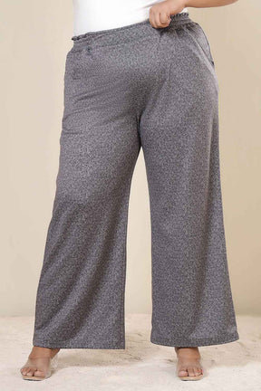 Plus Size Grey Melange SnugWeave™ Kurta Coord Set