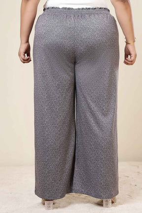 Plus Size Grey Melange SnugWeave™ Winter Top Coord Set