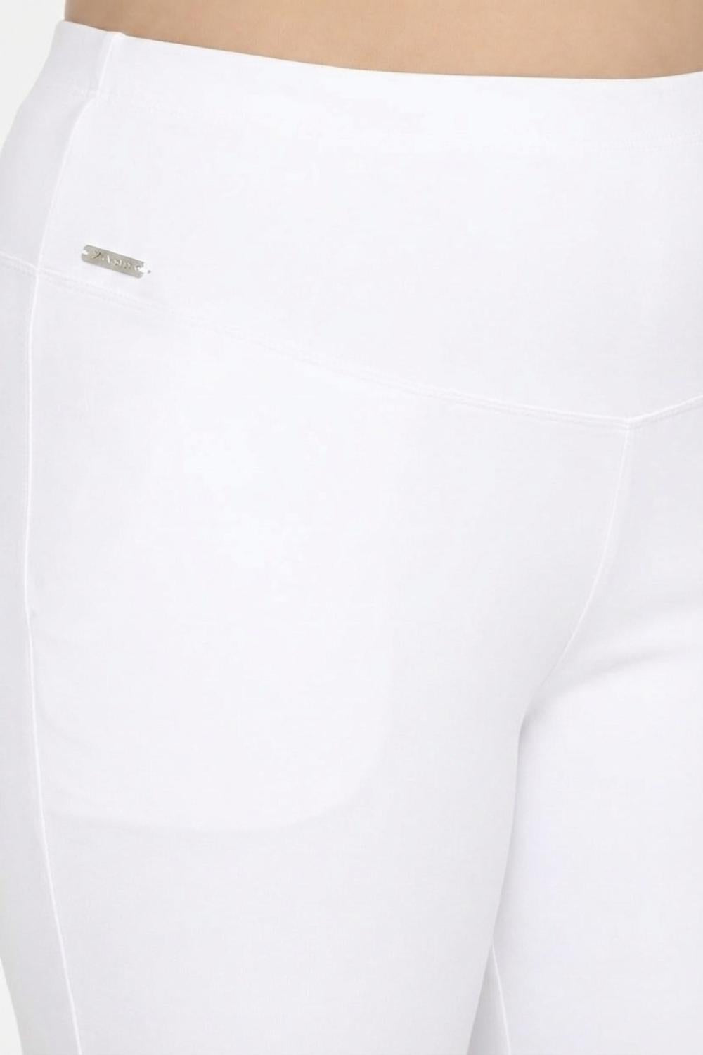 Plus Size High Waist White Jeggings