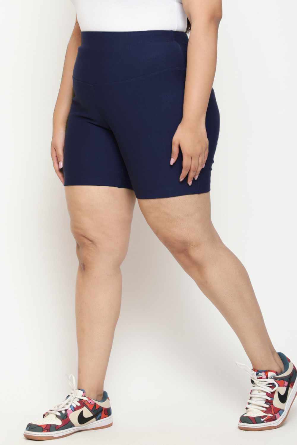Blue Tummy Shaper Shorts
