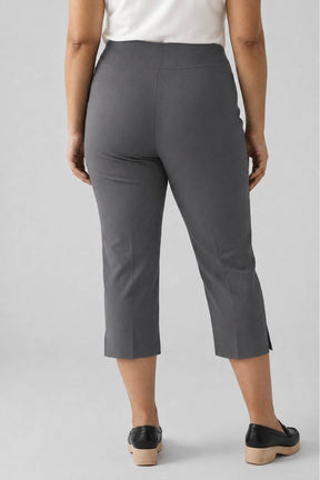 Grey New Fit Tummy Tucker Crop Pants