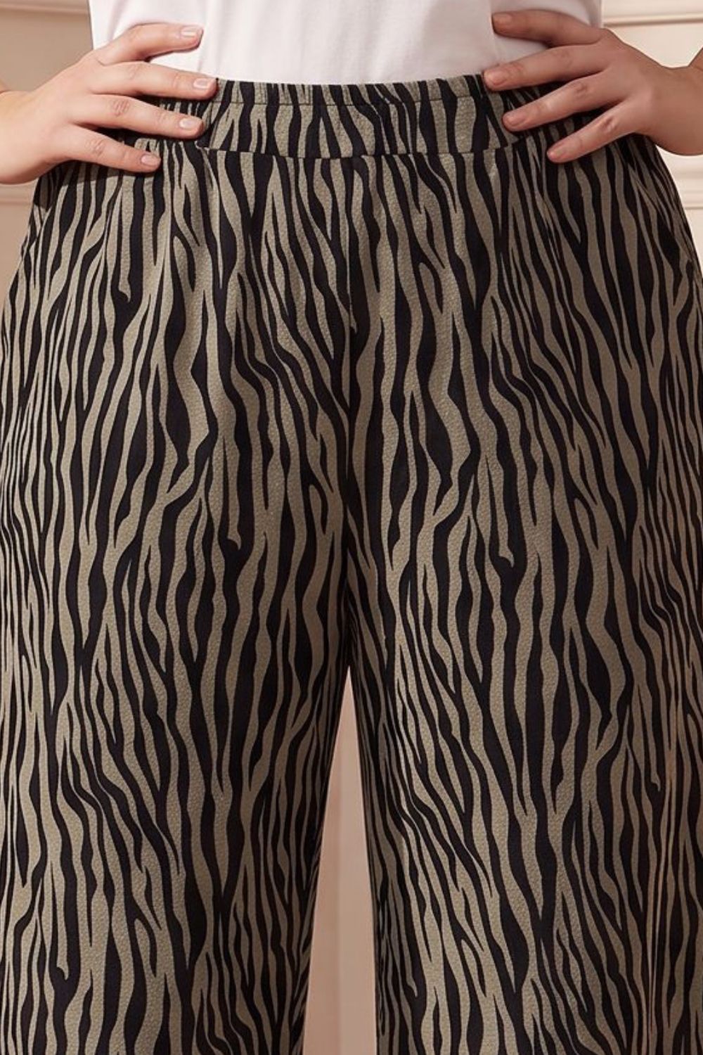 Plus Size Animal Print SnugWeave™ Winter Top Coord Set
