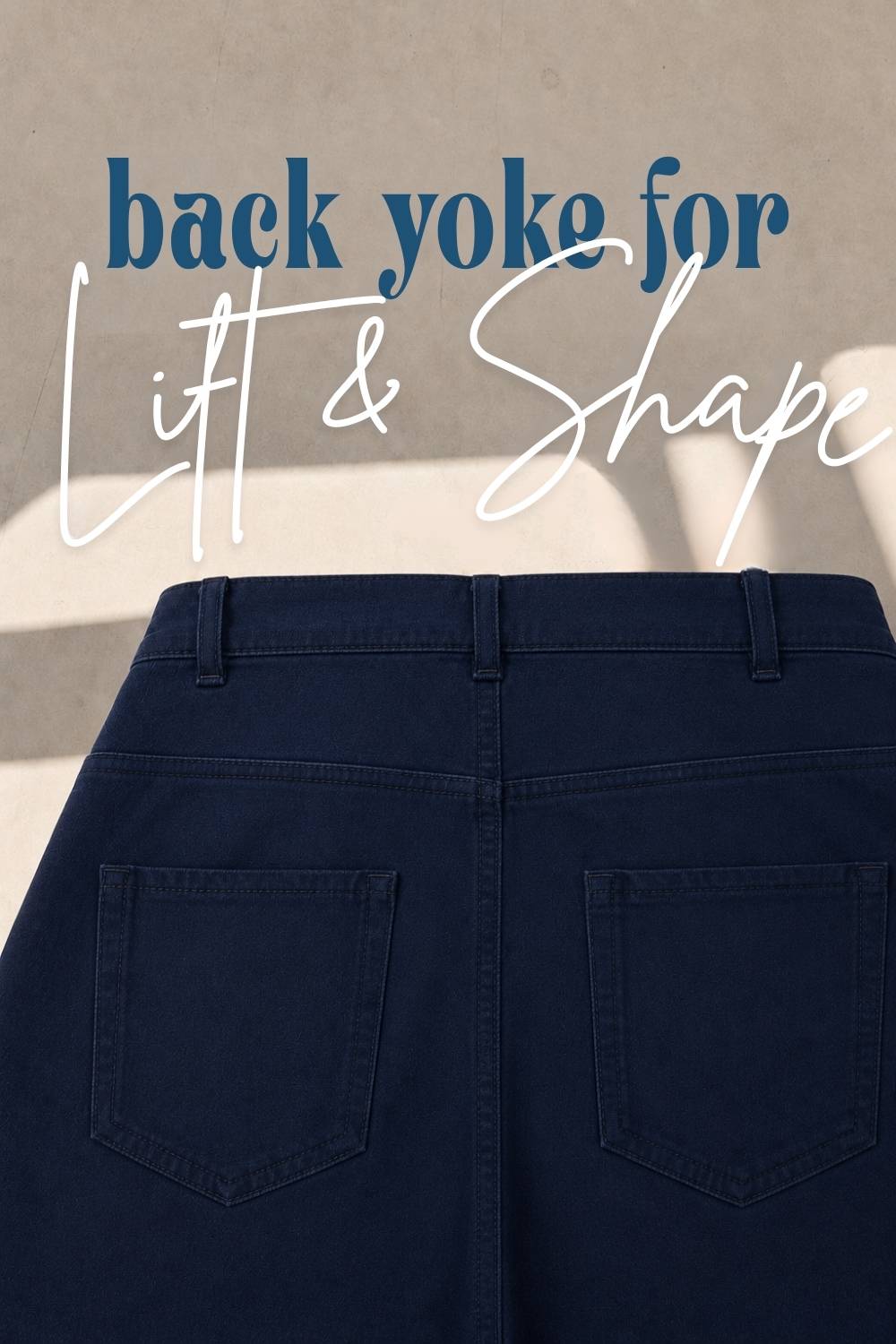 Plus Size Straight Fit Deep Navy Blue Jeans