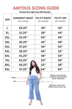 Plus Size Light Blue Fade Flare Jeans