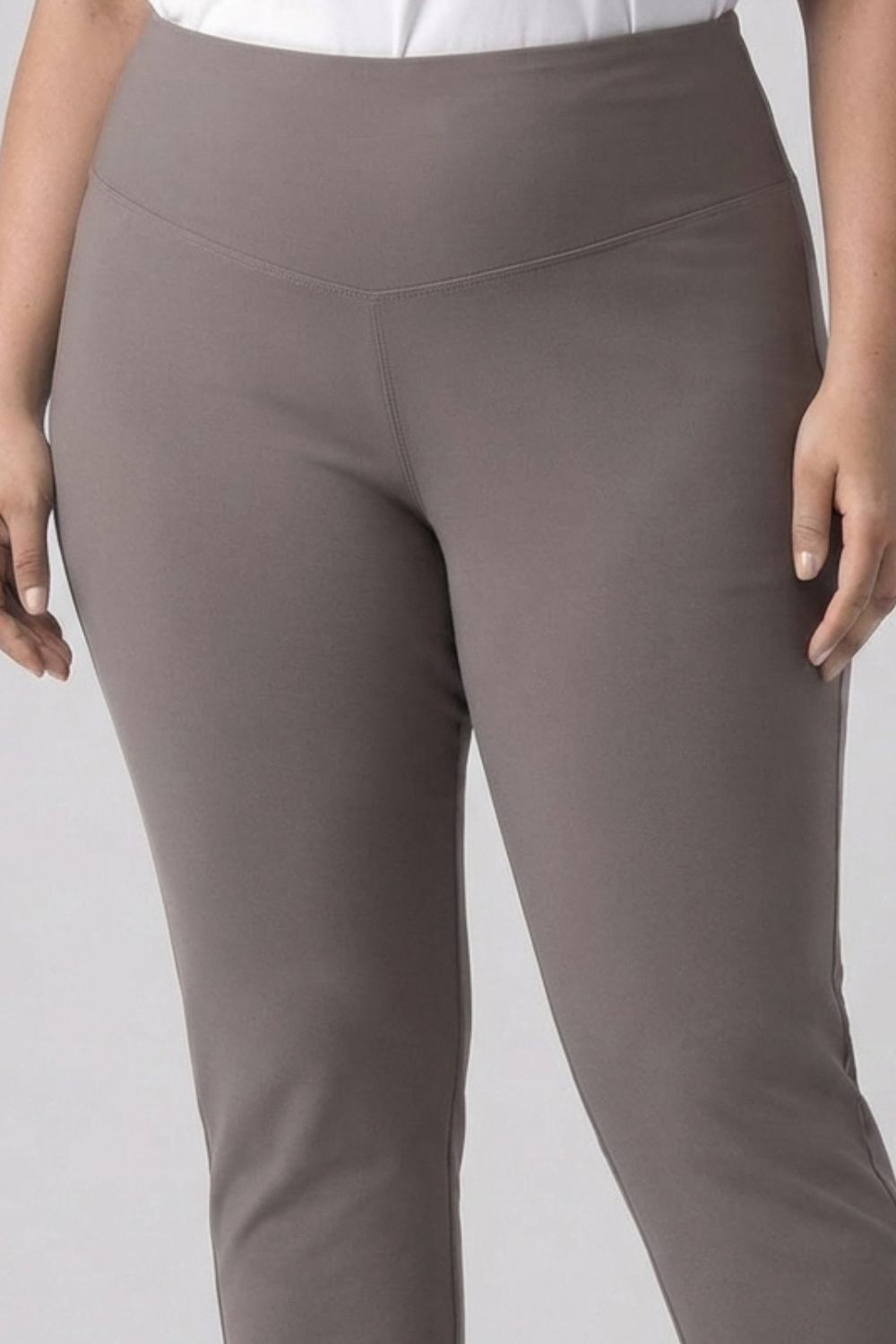 Taupe Tummy Tucker Jeggings