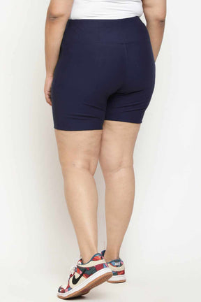 Blue Tummy Shaper Shorts