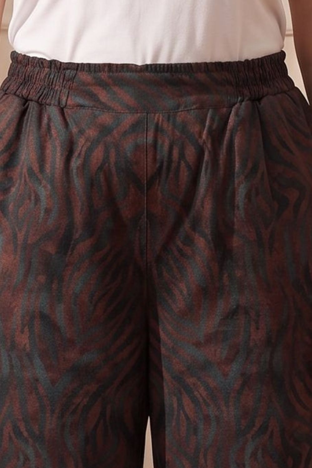 Plus Size Abstract Animal Print SnugWeave™ Winter Top Coord Set