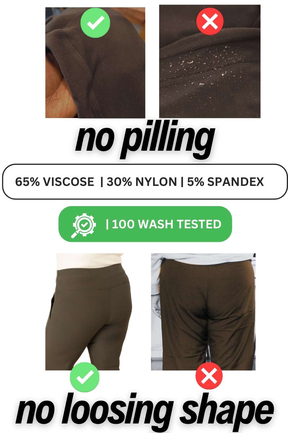 Comfortable Olive Essential Tummy Shaper Jegging