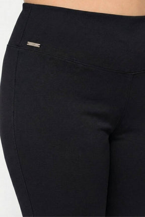 Black New Fit Tummy Tucker Crop Pants