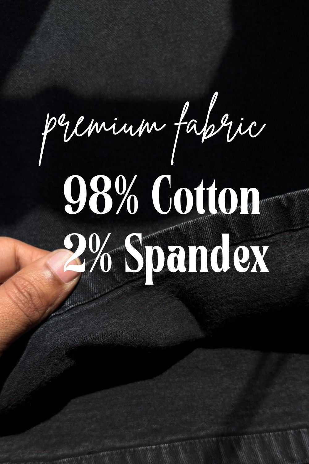 Plus Size Wide Leg Ash Black Jeans