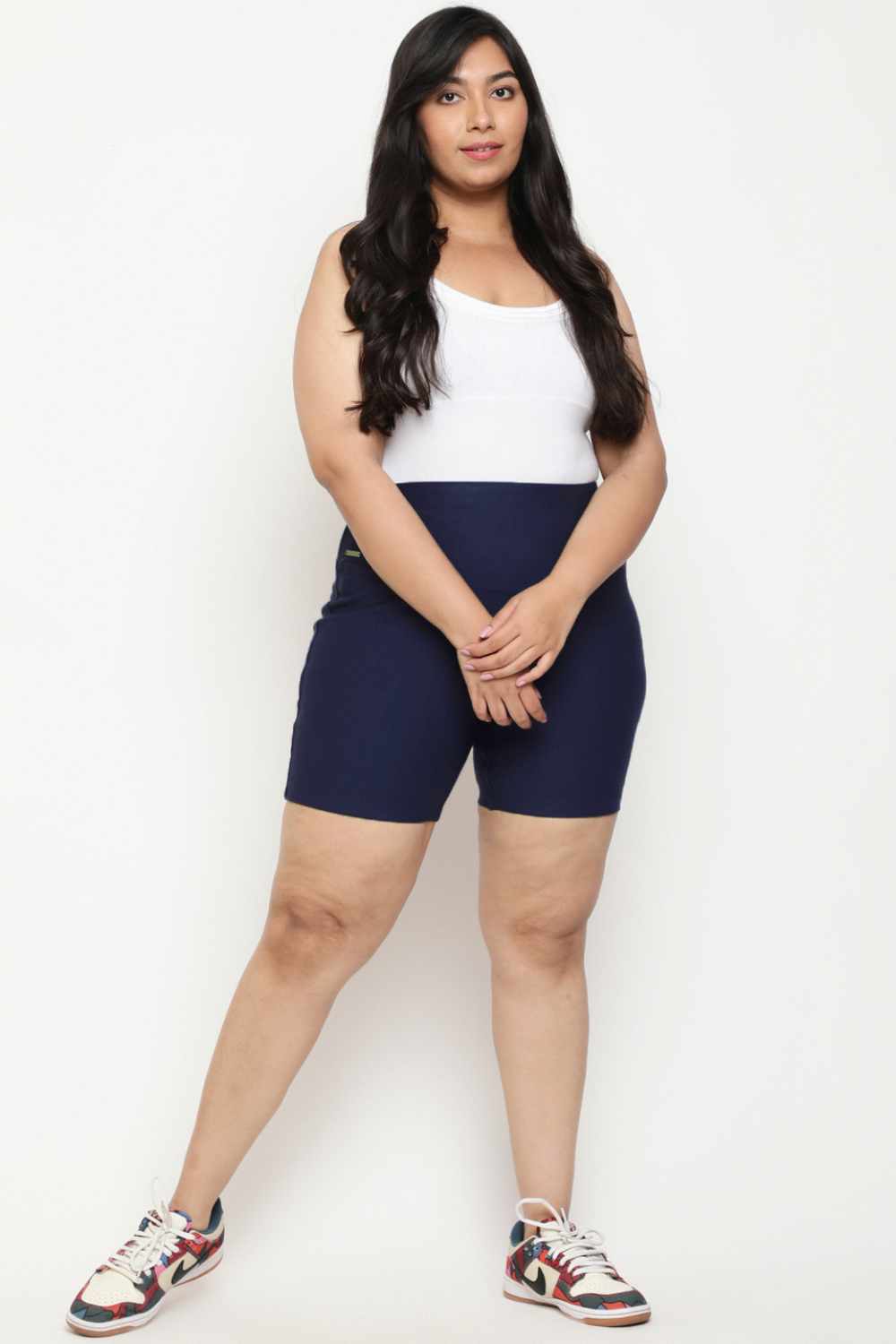 Blue Tummy Shaper Shorts
